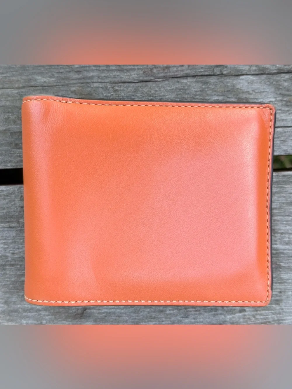 Vintage-Style Coach Wallet
